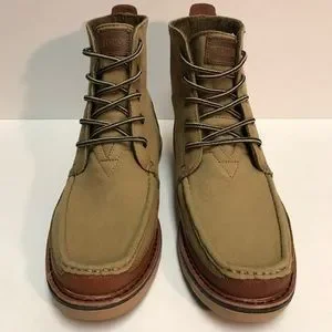 Tom\'s Searcher Lace-Up Boots Wheat Brown Men\'s 8 TOMS Chukka Waterproof Brown Leather Lace-Up MENS BOOTS SIZE  main image 4